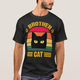  broederkat Funny Brother Cat Lovers Style T-shirt