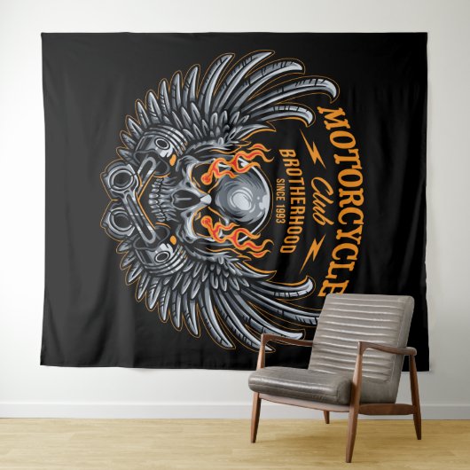 Broedermotorfieclub Wandkleed (In Situ (horizontaal))