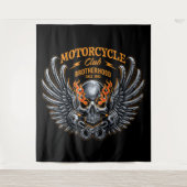 Broedermotorfieclub Wandkleed (Voorkant)