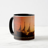 Broeders, beste vrienden voor het leven mok (Voorkant links)