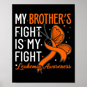 Broeder's Fight is mijn strijd tegen leukemie bewu Poster
