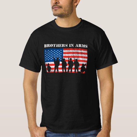 Broeders in Wapenrusting T-shirt (Voorkant)