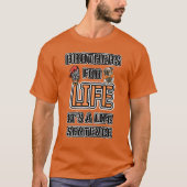 Broeders voor het leven Het is een levenslange str T-shirt (Voorkant)