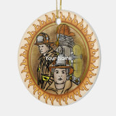 Broederschap brandweer ornament (Links)