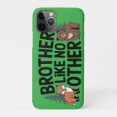 Broederschap Grafisch: Illustratie van Vos en Beer Case-Mate iPhone Case (Achterkant)