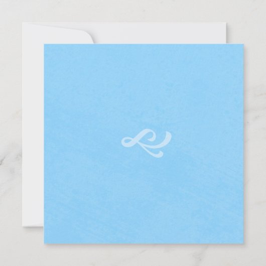 Broederschap Jongen Aankondiging (Achterkant)