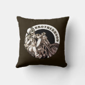 Broederschap Naam tekstmotor wijzigen Kussen (Achterkant)