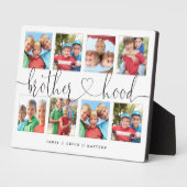 Broederschap script Gift for Brothers Photo Collag Fotoplaat (Zijkant)