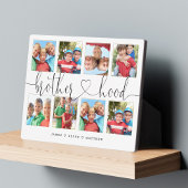 Broederschap script Gift for Brothers Photo Collag Fotoplaat