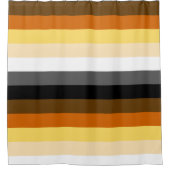 Broederschap van Beer van Gay Flag Douchegordijn (Voorkant)