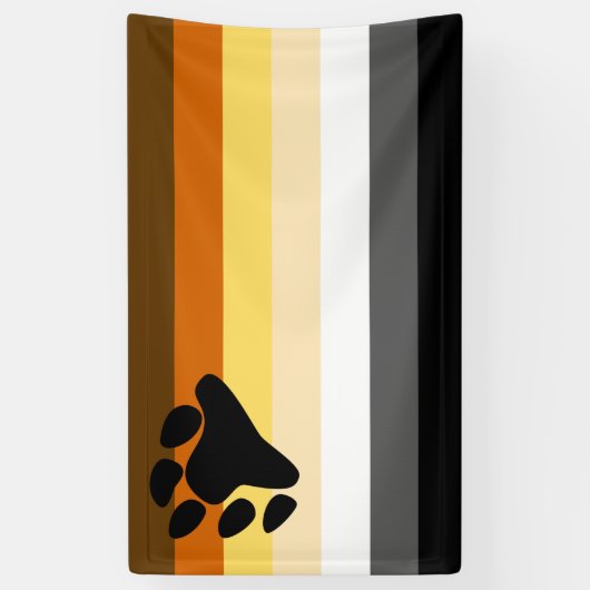 Broederschap van Beer van Gay Flag Spandoek (Verticaal)