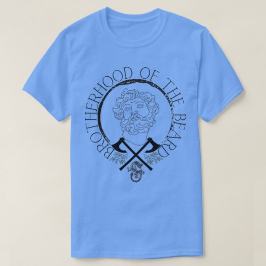 Broederschap van de baard t-shirt (Design voorkant)