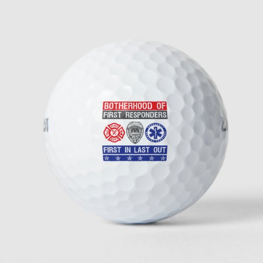 broederschap van de eerstehulpverleners golfballen (Voorkant)