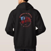 Broederschap van de revolutie "Live Free or Die" H Hoodie (Achterkant)