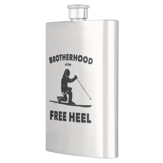 Broederschap van de vrije hieltelemarkskisering flacon (Links)