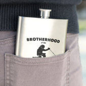 Broederschap van de vrije hieltelemarkskisering flacon (Voorbeeld)