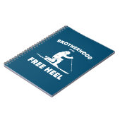 Broederschap van de vrije hieltelemarkskisering notitieboek (Linkerzijde)