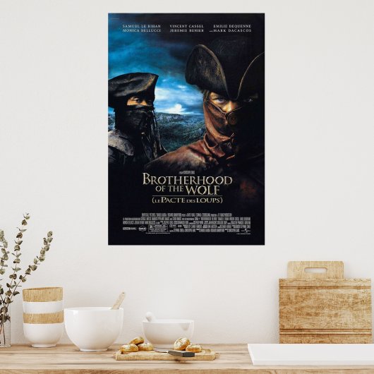 Broederschap van de Wolf Poster (Keuken)