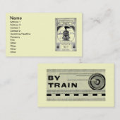 Broederschap van locomotieven, brandweermannen en visitekaartje (Voorkant / Achterkant)