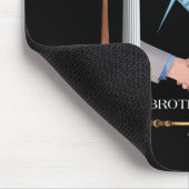 Broederschap van vrijmetselaars muismat (Hoek)