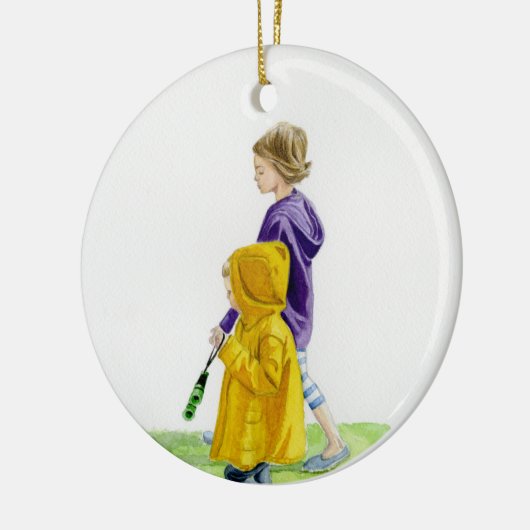 Broederzusversiering Keramisch Ornament (Links)