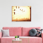 Broedyn Bridge schakelt Wall Art uit Canvas Afdruk (Insitu (Woonkamer))
