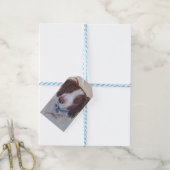 BROEIEN EN WIT-RETRIEVEN | GIFT-LABEL CADEAULABEL (Met Touw)