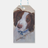 BROEIEN EN WIT-RETRIEVEN | GIFT-LABEL CADEAULABEL (Voorkant)