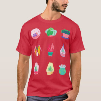 Broeikasgasbouwkundige Natuur — Verhangende plante T-shirt