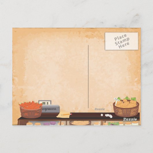 Broeikasgassenwinkel Briefkaart (Achterkant)