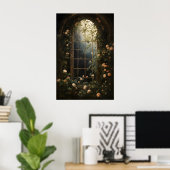 Broeikasraam Varens Kunstprint, Cottagecore Poster (Thuiskantoor)