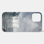 BROEIKBOAT NEAR GLACIER TIJDENS DAG Case-Mate iPhone CASE (Achterkant (horizontaal))