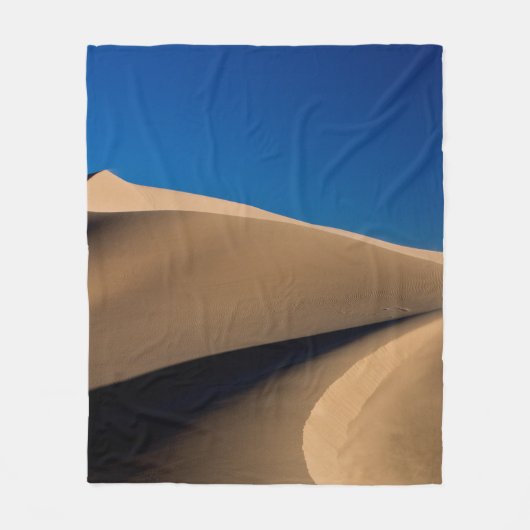 BROEIZAND ONDER BLUE SKY TIJDENS DAG FLEECE DEKEN (Voorkant)