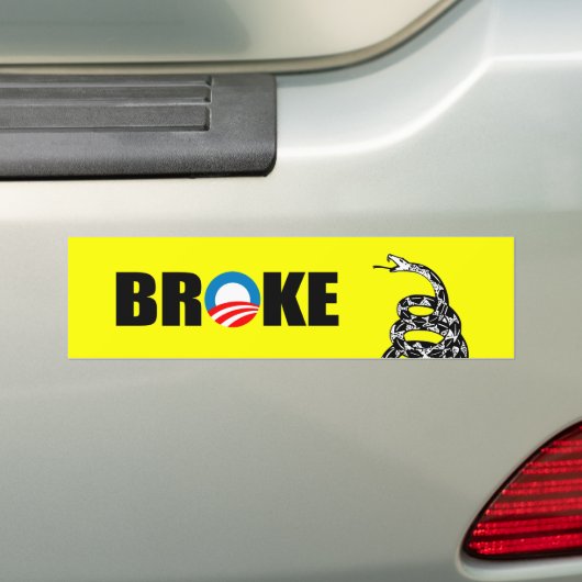 BROEK BUMPERSTICKER (Op auto)