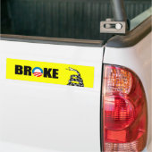 BROEK BUMPERSTICKER (Op Truck)