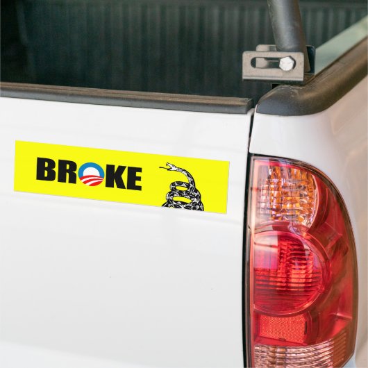 BROEK BUMPERSTICKER (Op Truck)