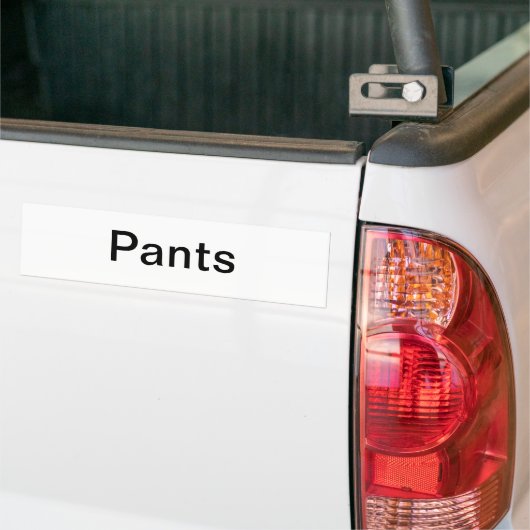 Broek Lade Label/ Bumpersticker (Op Truck)