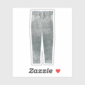 broek sticker (Vel)