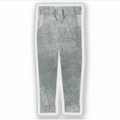 broek sticker (Voorkant)