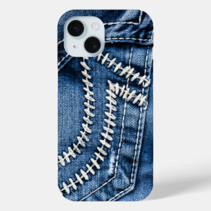 Broekzak van jeans iPhone 15 case