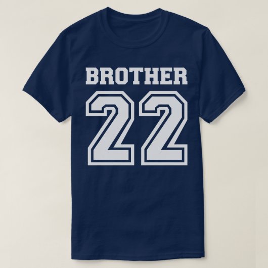Broer 2022 voor nieuwe bro t-shirt (Design voorkant)