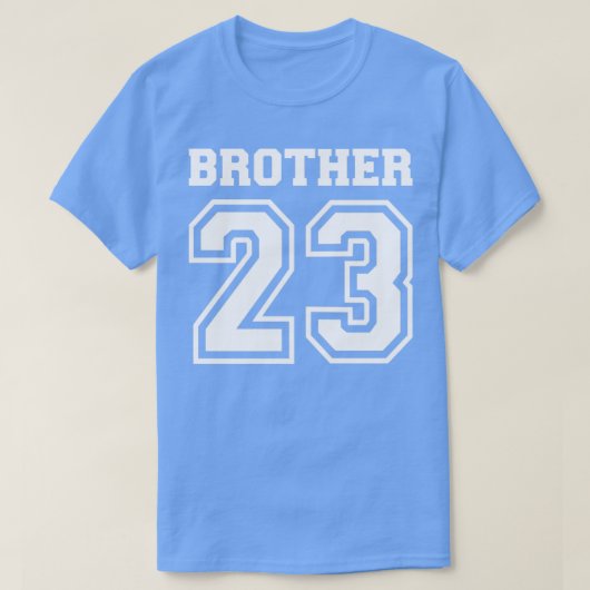 Broer 2023 voor nieuwe broer t-shirt (Design voorkant)
