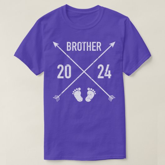 Broer 2024 hipster t-shirt (Design voorkant)