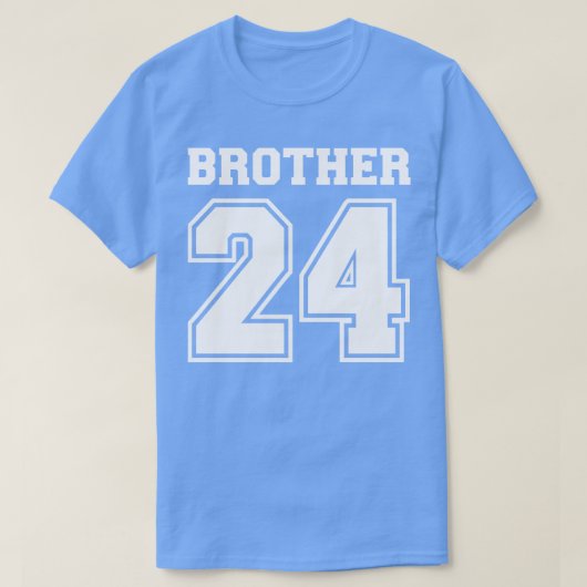 Broer 2024 voor nieuwe bro t-shirt (Design voorkant)