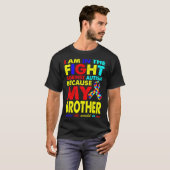Broer Autisme Bewustzijn Puzzel Gift T-shirt (Voorkant volledig)