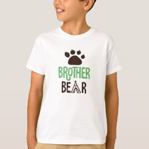 Broer Beer Jongens T-Shirt – Knuffel Beer Kinderen