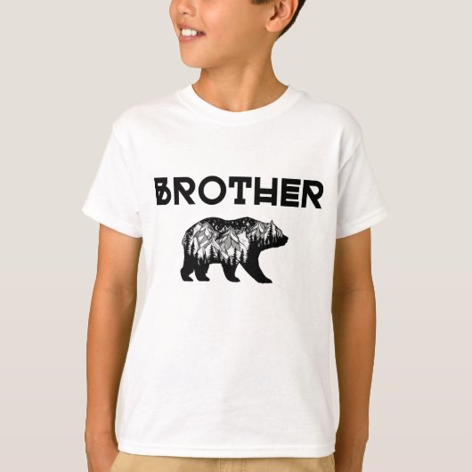 Broer Beer - Kind T-Shirt (Voorkant)
