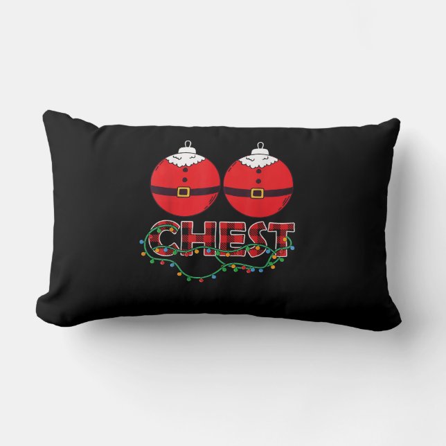 Broer Beer LGBT-kerstregenboogpride Gay Lesb Kussen (Voorkant)