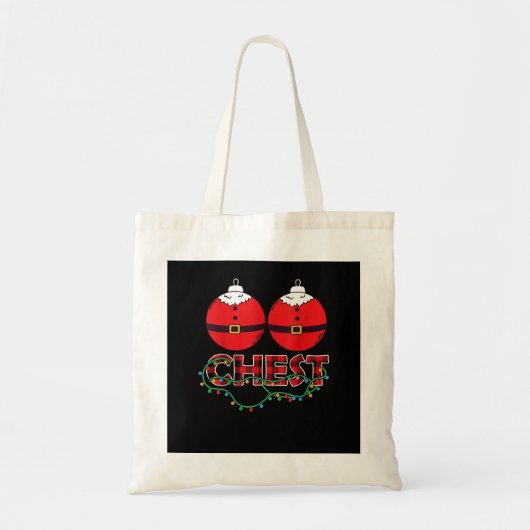 Broer Beer LGBT-kerstregenboogpride Gay Lesb Tote Bag (Voorkant)