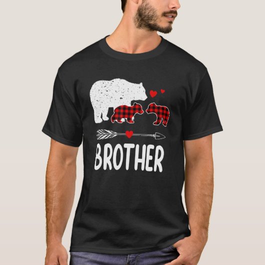 Broer Beer, rode buffels, bezonken Beer Paja T-shirt (Voorkant)